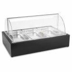 Meuble vitrine buffet cubic triple bacs 57 x 37 cm - pujadas