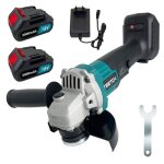 Meuleuse dangle brushless sans fil 125mm électriques disqueuse meulage découpage avec 2 x batterie5. ... Meuleuse dangle brushless sans fil 125mm électriques disqueuse meulage découpage avec 2 x batterie5. ...