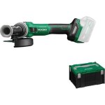 Meuleuse dangle - hikoki - g1813dew2z - sans fil 18v - brushless 125mm - r�sistante � leau et � la poussi�re ...