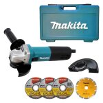 Meuleuse - makita - 9558hnrgk1 - 840w - filaire - 125 mm