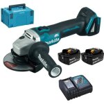 Meuleuse dangle 18v lxt �125 mm (2x30 ah) en makpac - makita dga504rfj