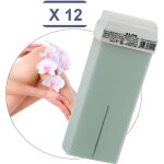 Mfb provence® - 12 cartouches de cire aloe vera pour épilation avec bandes - sans colophane Mfb provence® - 12 cartouches de cire aloe vera pour épilation avec bandes - sans colophane