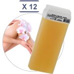 Mfb provence® - 12 cartouches de cire miel pour épilation avec bandes - sans colophane Mfb provence® - 12 cartouches de cire miel pour épilation avec bandes - sans colophane