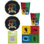 D�coration (5) kit anniversaire enfant - amscan - harry potter - 16 enfants + housse de coussin harry ...