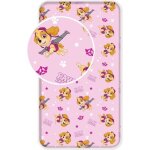 Mgs33 stella - drap housse 90 x 200 cm pour lit une personne 100% coton pat patrouille - paw patrol
