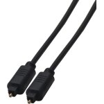 C�ble optique toslink - mhp - 3m - noir - audio - connecteur s - pdif