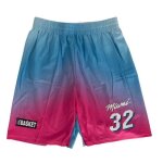 Miami - short basket - multicolore - s - bleu - sport homme