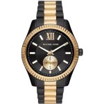 Montre - michael kors - mk8948 - acier inoxydable noir - bracelet bicolore - rsistante  leau 50m