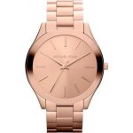 Montre femme michael kors runway or rose - quartz - etanche 5 atm