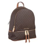 Michael kors sac à dos rhea medium en cuir - marron - femme Michael kors sac à dos rhea medium en cuir - marron - femme
