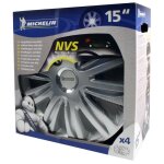Michelin 4 enjoliveurs 15 chrom� nvs42