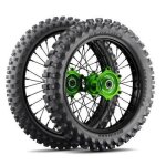 Pneu moto - michelin st cross 6 med 100 / 90 - 19 57m - arri�re diagonal medium hard