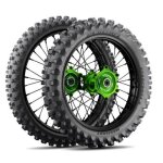 Pneu moto - michelin - st cross 6 med - 120 / 80 - 19 - 63m - medium soft - arri�re