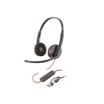 Micro - casque - filaire - usb - c - hp inc. - poly blackwire 3220 - blackwire 3200 series - micro - ...