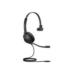 Micro - casque - jabra - evolve2 30 se - filaire mono - suppression du bruit - usb - a / usb - c