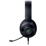 Micro - casque supra - auriculaire razer kraken v3 x gaming filaire virtual surround noir