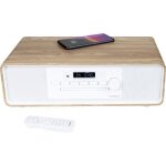 Micro - cha�ne bluetooth - thomson - blanche et noire - radio fm / cd / mp3 / usb 60w �galiseur