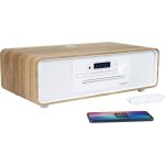 Micro - chane bluetooth - thomson - blanche et noire - radio fm / cd / mp3 / usb 60w galiseur