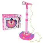 Microphone de karaok - kitytety - kitytety enfants stand de karaok - rose - ajustable - lumire colore ...