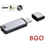 Micro espion clé usb dictaphone enregistreur 8go recorder vocal numérique Micro espion clé usb dictaphone enregistreur 8go recorder vocal numérique