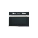 Micro - onde combin� hotpoint ms 767 ix ha - 34 l - 1000 w - noir acier inoxydable