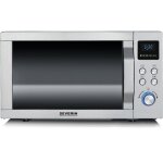 Micro - ondes combin� - severin - mw 7774 - inox - 25 l - 483 x 435 x 281 cm