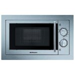 Micro - ondes avec grill orbegozo mig 2033 encastr 20l inox - 5 niveaux de puissance - 8 programmes ...