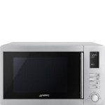 Micro - ondes grill smeg moe25x - 25 l - 900 w - acier inoxydable