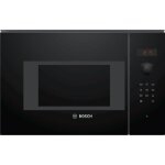 Micro - ondes simple encastrable - bosch ser4 - bfl523mb1f - noir - 7 programmes auto - 382 x 594 x 317 ...