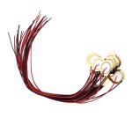 Micro pizo - omabeta - 27mm - 15 pices - compatible guitare acoustique et lectrique - faible bruit ...
