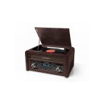 Micro - systme cd muse mt - 115 vintage collection bois avec platine vinyle dab +