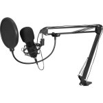 Microphone sur pied - omnitronic - bms - 1c - micro usb - filtre anti - pop - tr�pied inclus