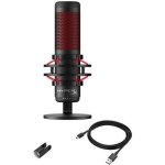 Microphone - hyperx - quadcast noir - st�r�o - circum - aural - filaire - suppresseur de bruit actif