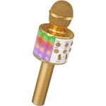 Microphone karaok sans fil microphone karaok pour enfants avec lumire led dansante microphone bluetooth ...