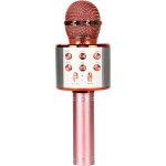 Microphone sans fil - ankuka - micro karaoke - bluetooth - lumi�res led - enfants fille rose