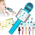 Microphone de karaok - katoom - portable - bluetooth - 4 en 1