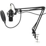 Microphone de studio - karma - kit - son clair et prcis - enregistrements professionnels - usb / xlr ...
