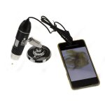 Microscope digital - kalea informatique - zoom 1600x - connexion pc / smartphone - enregistrement photo ...