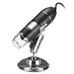 Microscope numérique usb tempsa - 1080p hd 2mp 8 led 1600x - noir Microscope numérique usb tempsa - 1080p hd 2mp 8 led 1600x - noir