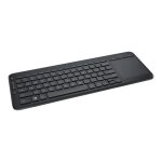 Microsoft all - in - one media keyboard with integrated multi - touch trackpad clavier sans fil 2. 4 ...