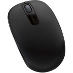 Microsoft mobile mouse 1850 - souris optique - 3 boutons - sans fil - r�cepteur usb - noir