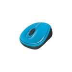 Microsoft mobile mouse 3500 - souris optique - 3 boutons - sans fil - rcepteur usb - bleu cyan