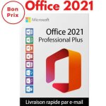 Logiciel bureautique - microsoft - office 2021 - activation en ligne - cl  vie - 1 licence