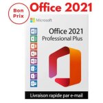 Microsoft office 2021 professionnel / activation en ligne / cl  vie / livraison par email
