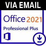 Logiciel - microsoft - office 2021 professionnel plus - 5 pc - t�l�chargement - 32 et 64 bits
