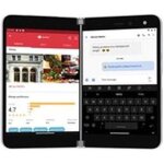 Microsoft surface duo smartphone - double sim - 4g gigabit class lte - 128 go - 8. 1 2700 x 1800 pixels ...