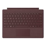 Microsoft surface pro signature type cover clavier avec trackpad acc�l�rom�tre italien rouge bourgogne ...