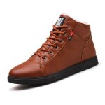 Mid montantes baskets homme automne chaud chaussures de course