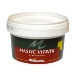 Mastic vitrier - mieuxa - sticker beige - 1kg - facile � appliquer - adh�rence forte