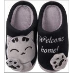 Mignon dessin anim chaussons maison mixte enfant hommes femmes hiver peluche douce pantoufle dintrieur42 ...